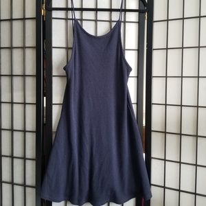 Topshop nwt navy ribbed  knit dress